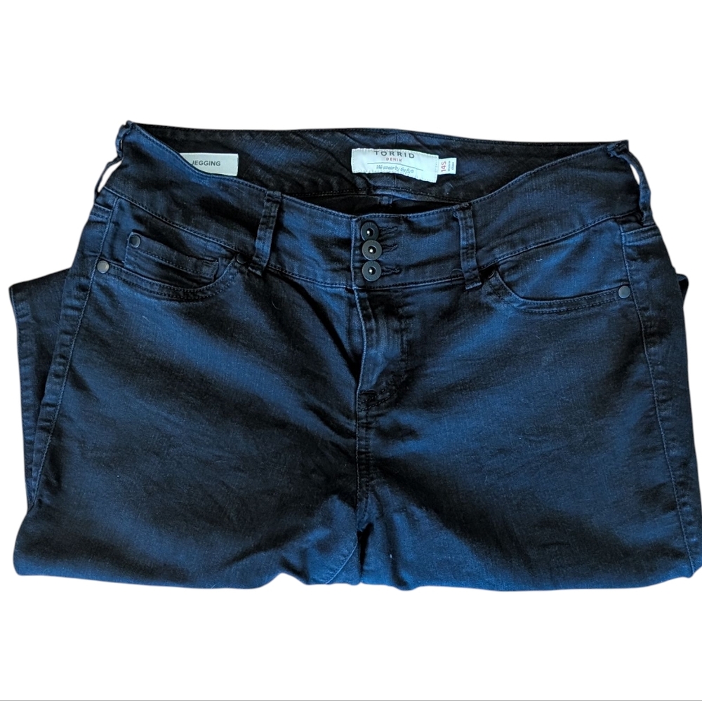 Torrid Black Jeggings - Picture 3 of 6
